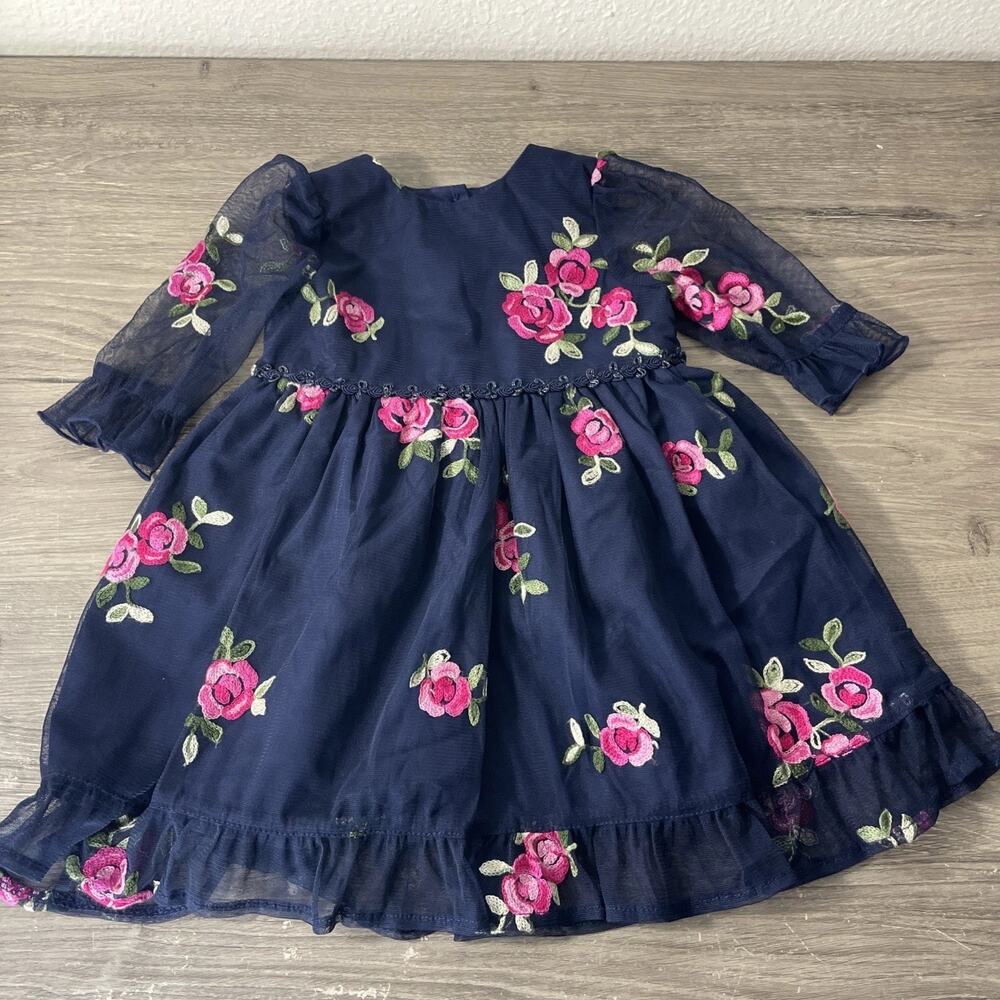 Baby Girl Clothes Lot Bundle 4 Pcs Outfits Size 18-24 Months Toddler Dresses